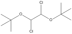 Molecular Structure of 68470-81-5 (1,2-Di-tert-butoxy-1,2-dichloroethane)